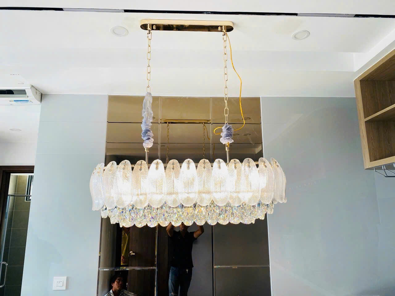 Đèn thả pha lê TPL368N900 Đèn thả pha lê TPL368N900