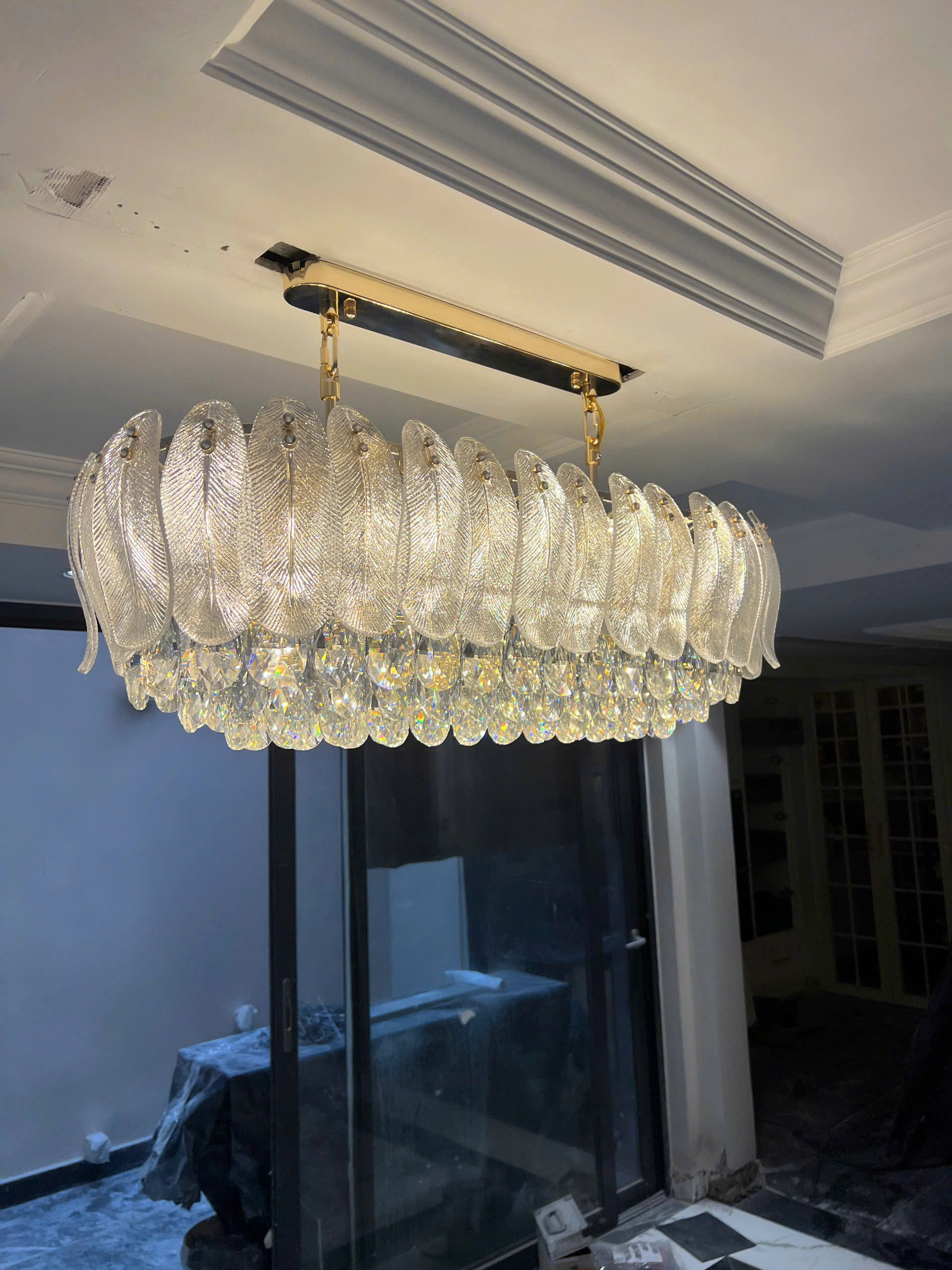 Đèn thả pha lê TPL368N900 Đèn thả pha lê TPL368N900