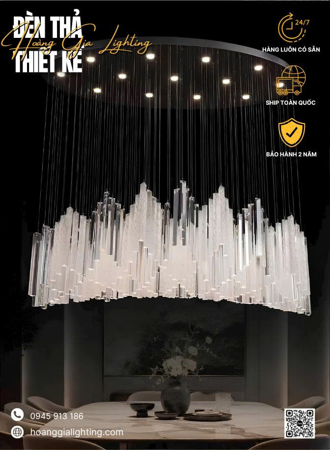 Đèn thả thiết kế Code: WX-8 Đèn thả thiết kế Code: WX-8