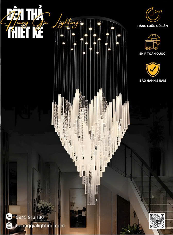 Đèn thả thiết kế Code: WX-6 Đèn thả thiết kế Code: WX-6