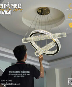 Đèn thả pha lê THD7050